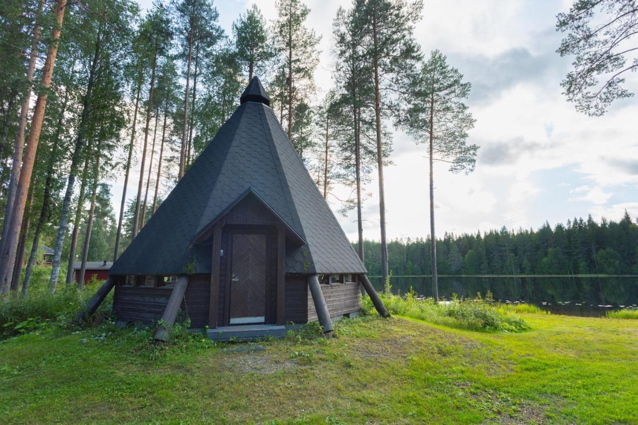 Lomaperkkioe Cottages Kajaani Ngoại thất bức ảnh