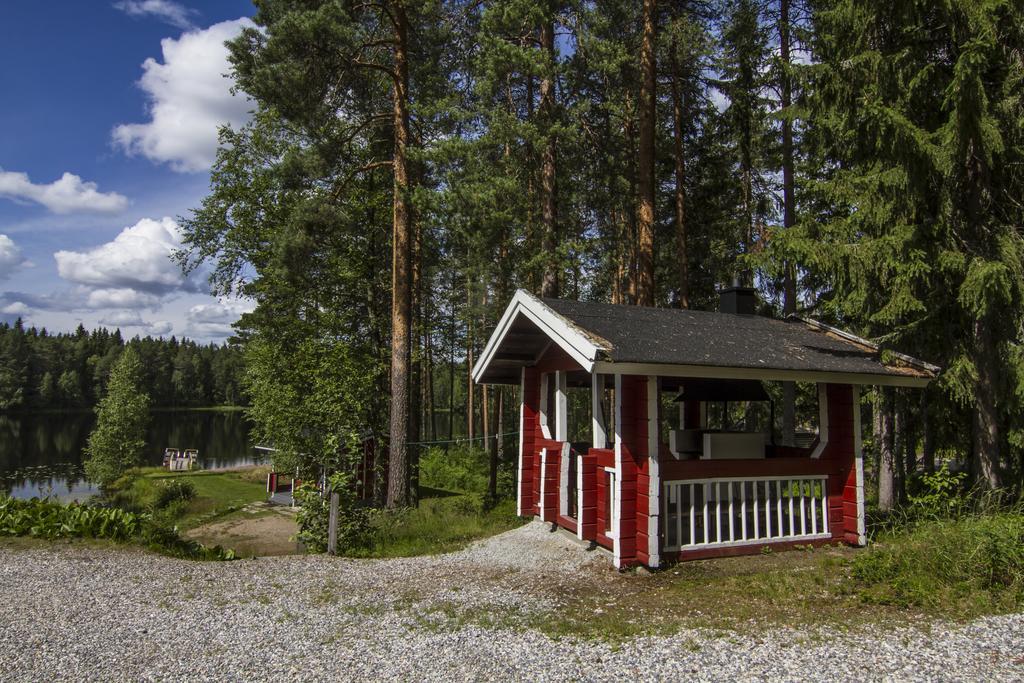 Lomaperkkioe Cottages Kajaani Ngoại thất bức ảnh